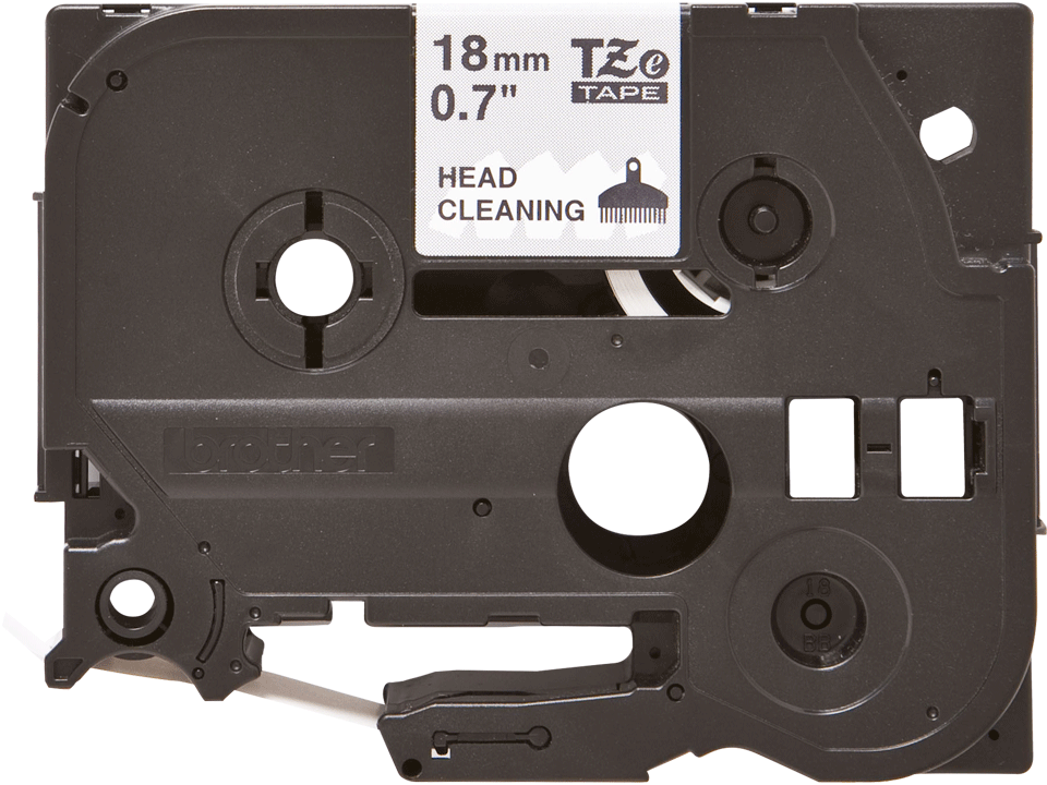Originele Brother TZe-CL4 printkop reinigingscassette – breedte 18 mm.